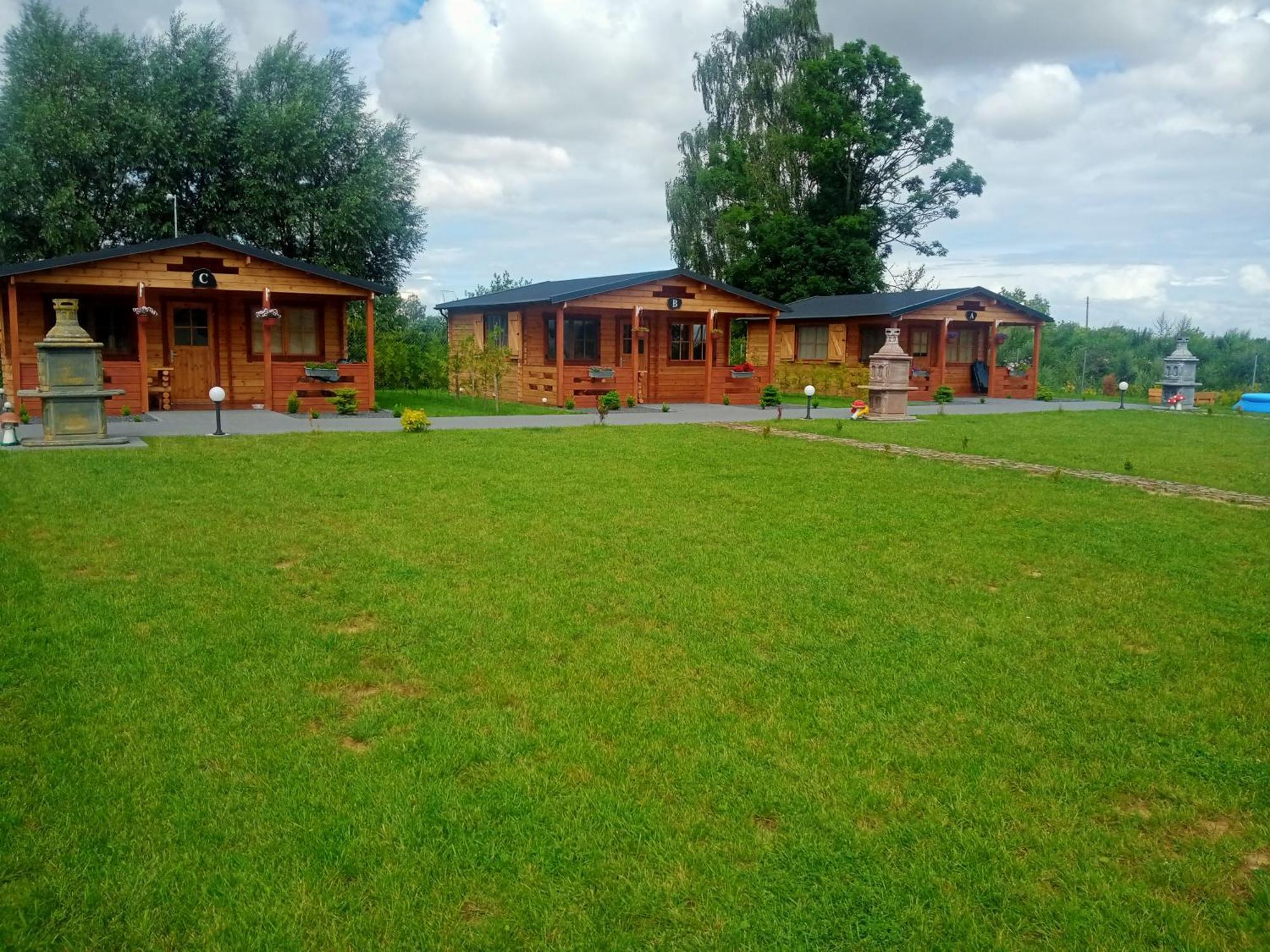 Domki Nad Stawem Стегна Екстериор снимка